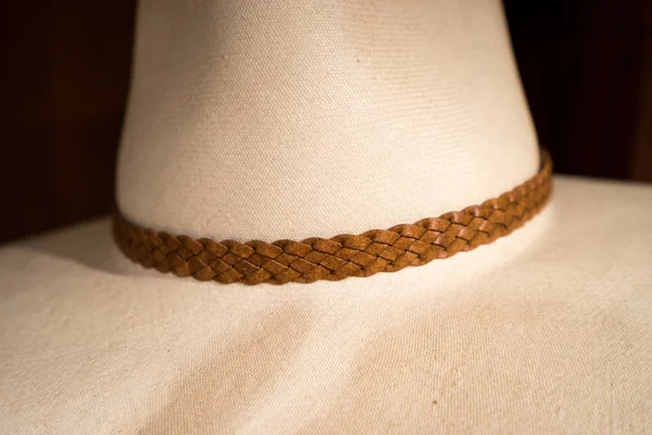 panama hat closeup