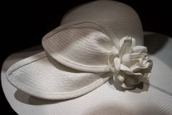 Panama hat closeup — Φωτογραφία Αρχείου