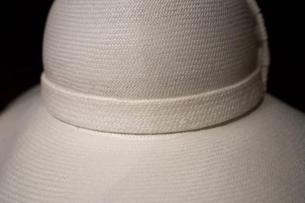 Panama hat closeup — ストック写真