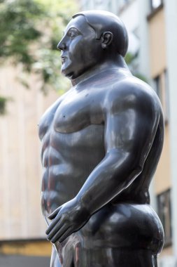 Medellin Botero heykeli 