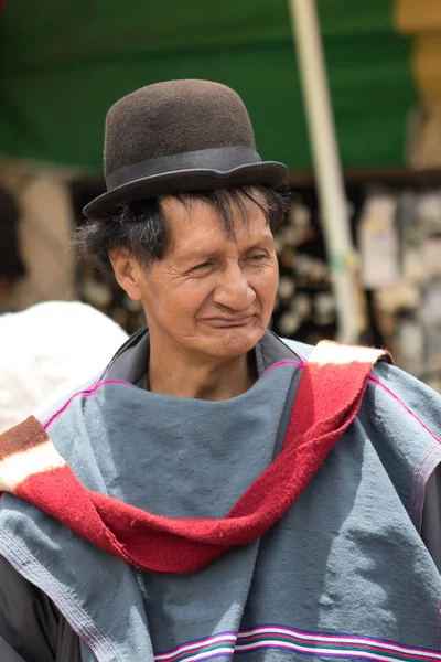 Homem indígena na Colômbia — Fotografia de Stock