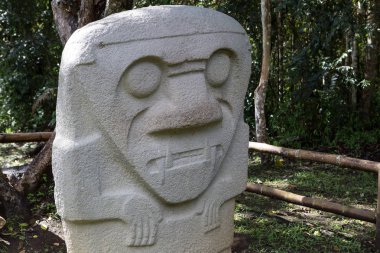 Kolombiya antik heykel 