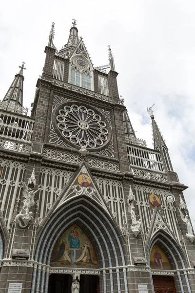 Santuario Las Lajas Ipiales Colombia — Foto de Stock