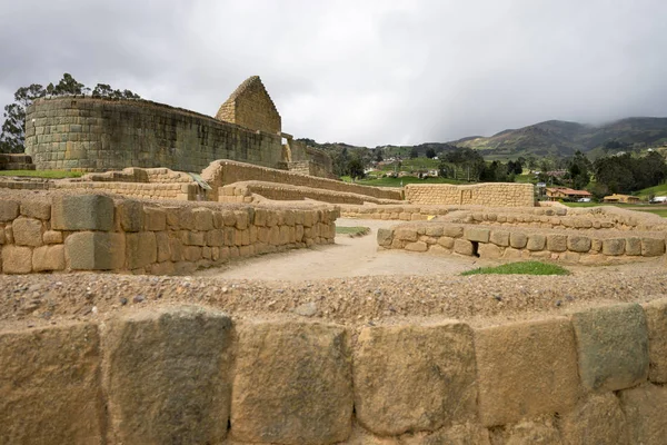 Ruiny Inków Ingapirca Ekwador — Zdjęcie stockowe
