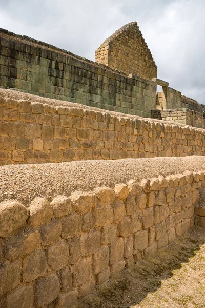 As ruínas incas de Ingapirca do Equador — Fotografia de Stock