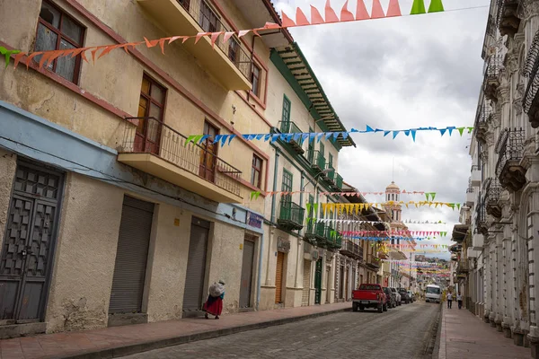 Vista de la calle en Cuenca — Foto de Stock