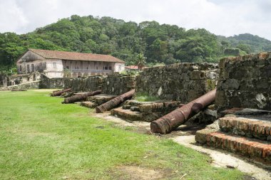 eski İspanyolca fort Portobelo Panama 