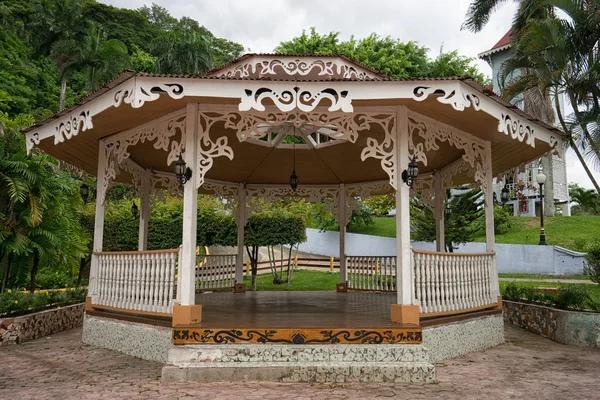 Arquitetura de estilo colonial no Panamá — Fotografia de Stock