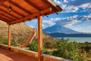 veranda Ekvator görünümünden rahatlatıcı 