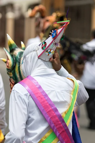 Уличное празднование в Панаме — стоковое фото