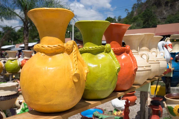 Closeup de cerâmica em Honduras — Fotografia de Stock