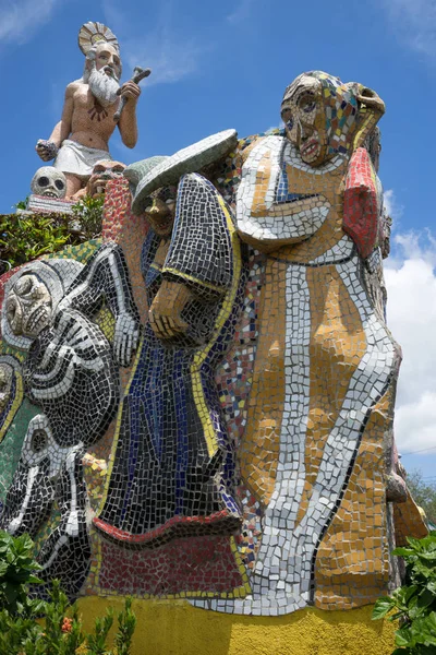 Náboženské sochy v Masaya — Stock fotografie