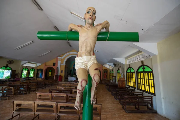 宗教雕像在尼加拉瓜 — 图库照片