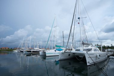Barınak Bay marina Panama 