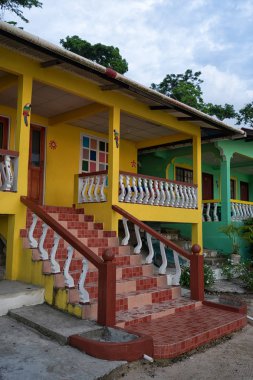 Panama renkli mimarisi 