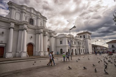 Popayan Kolombiya Merkezi plaza 