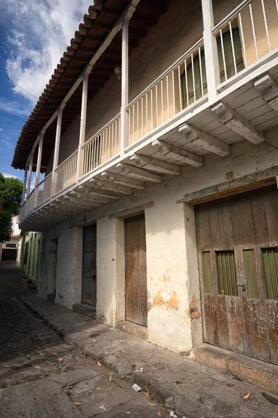 Edificio coloniale in Honda Colombia — Foto Stock