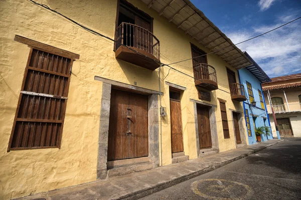 Arhitecture colonial en Colombia — Foto de Stock