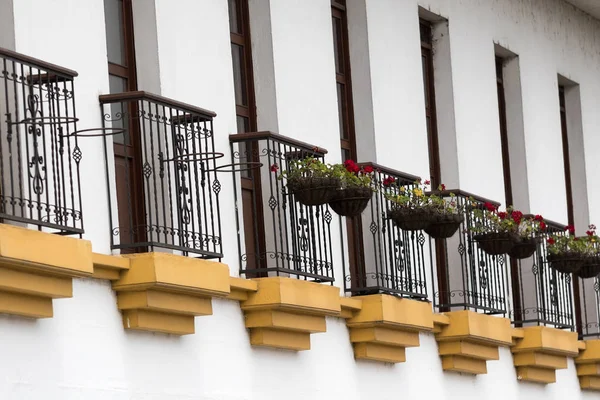 balkon closeup Popayan Kolombiya 