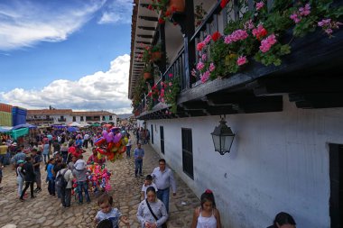 Villa de Leyva Şenlik sırasında 