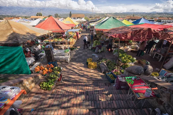 Mercado de agricultores al aire libre — Foto de Stock