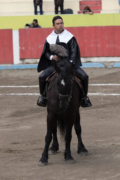 Pujili, Еквадор: катання на конях кал torreador — стокове фото