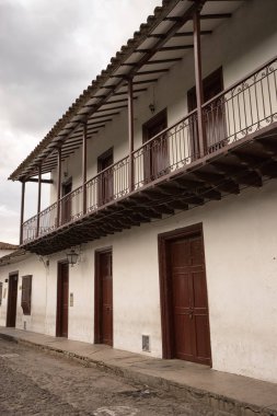  mimari ayrıntılı olarak Giron Santander, Colombia 