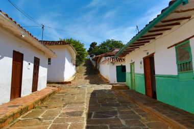 Barichara Colombia J sömürge evleri