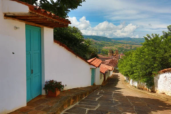 Koloni Barichara Kolombiya çok popüler bir turistik yer 