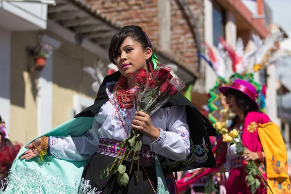 Corpus Christi parad i Pujili Ecuador — Stockfoto