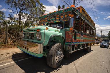 Chiva otobüs Medellin, Kolombiya