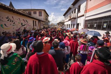 yıllık Corpus Christi geçit Pujili Ekvator