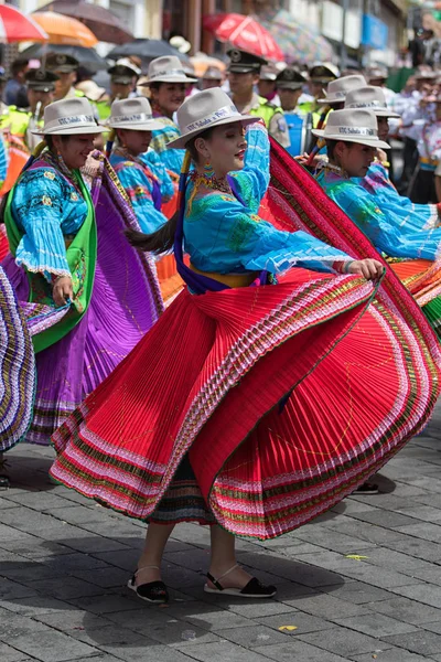 Корпус-Крісті святкування у Pujili, Еквадор Стокове Фото