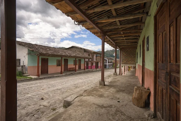 Vilcabamba, Ecuador vista strada — Foto Stock