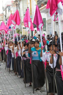 Paskalya alayı Cotacachi, Ekvator