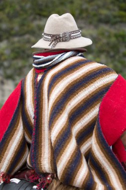 27 Mayıs 2017 Sangolqui, Ecuador: kovboy giyim Andes detay