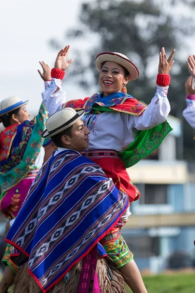 Dançarinos indígenas em Esmeraldas, Equador — Fotografia de Stock