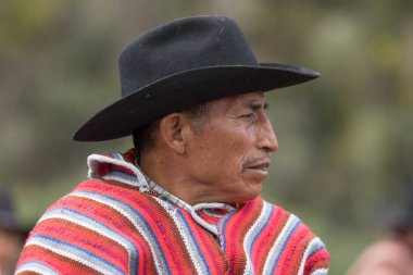 bir kovboy Ekvator closeup 