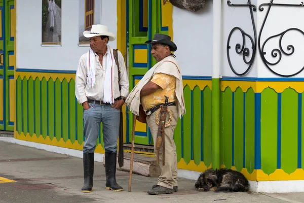 Agricultores em La Guajira, Colômbia — Fotografia de Stock