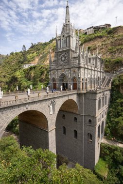  Las Lajas kutsal Kolombiya