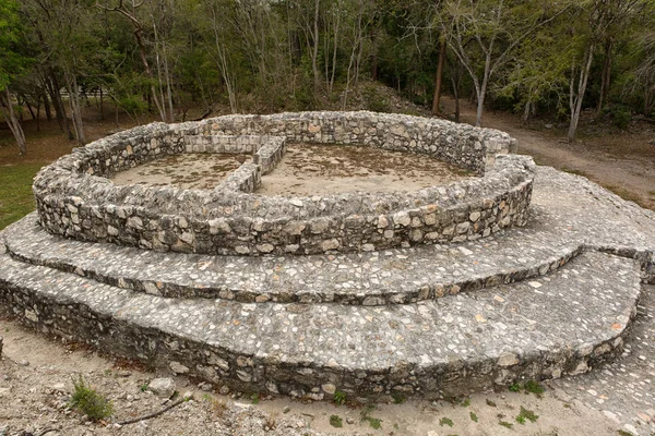 Campeche Meksika Edzna arkeolojik park — Stok fotoğraf
