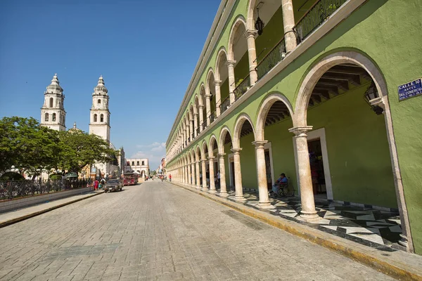 Historic center of Campeche, Mexico — Stock Photo, Image