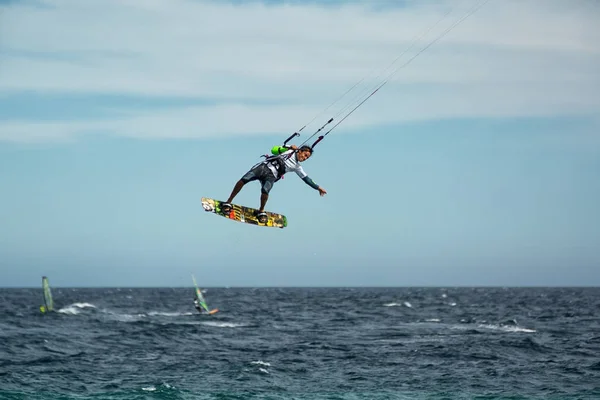 Kiteboarder in Los Barriles, Mexiko — Stockfoto