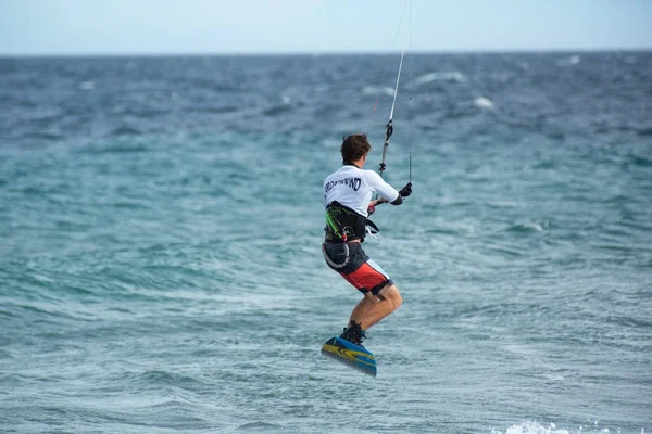 Kite surfer in Los Barriles, Mexico — Stock Photo, Image