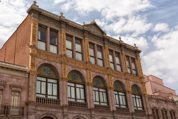 Architektury kolonialnej w zacatecas, Meksyk — Zdjęcie stockowe