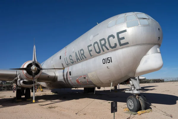 Aviões antigos no Museu do ar e espaço Pima Artizona Tucson — Fotografia de Stock