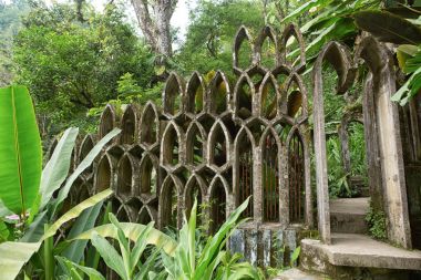 Las Pozas Gardens Meksika beton yapı 