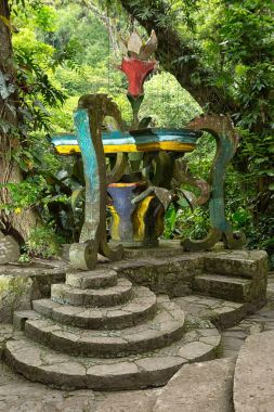 Xilitla, Meksika 'daki Las Pozas bahçeleri