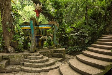 Xilitla, Meksika 'daki Las Pozas bahçeleri