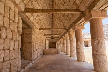 Meksika Uxmal Maya Arkeolojik Sit